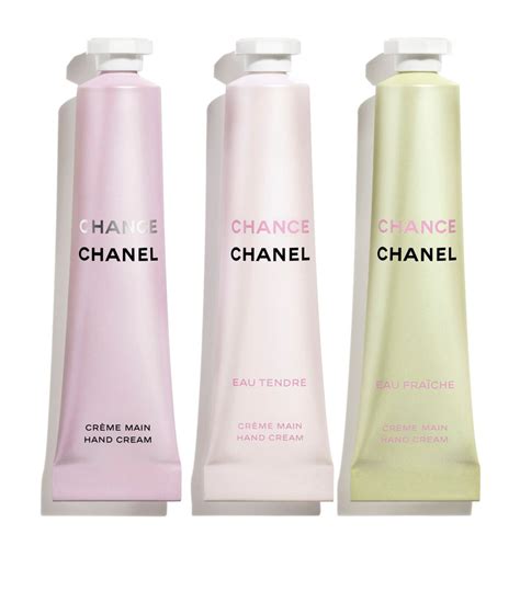 chance chanel hand cream set|Chanel chance body lotion boots.